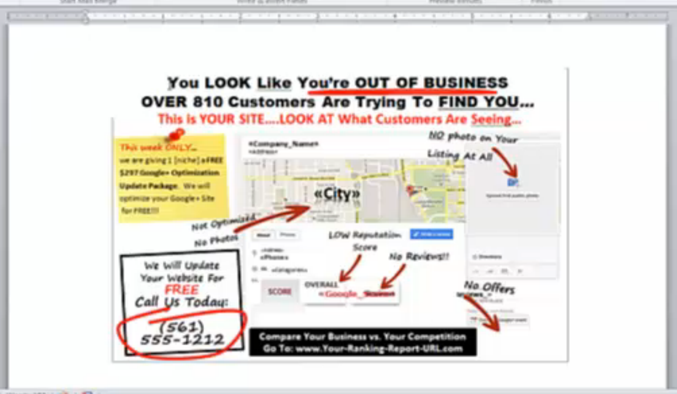 Spragues Lead Kahuna Tool Example For Postcards